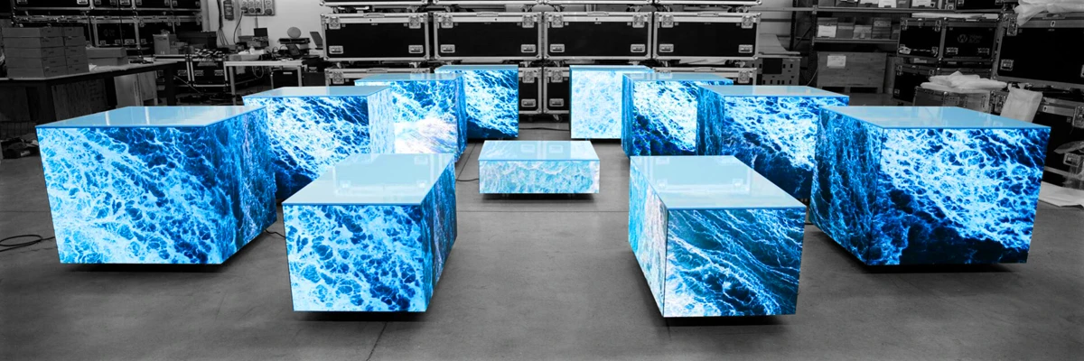 magic cube led screen