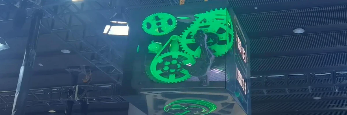 led cube display screen