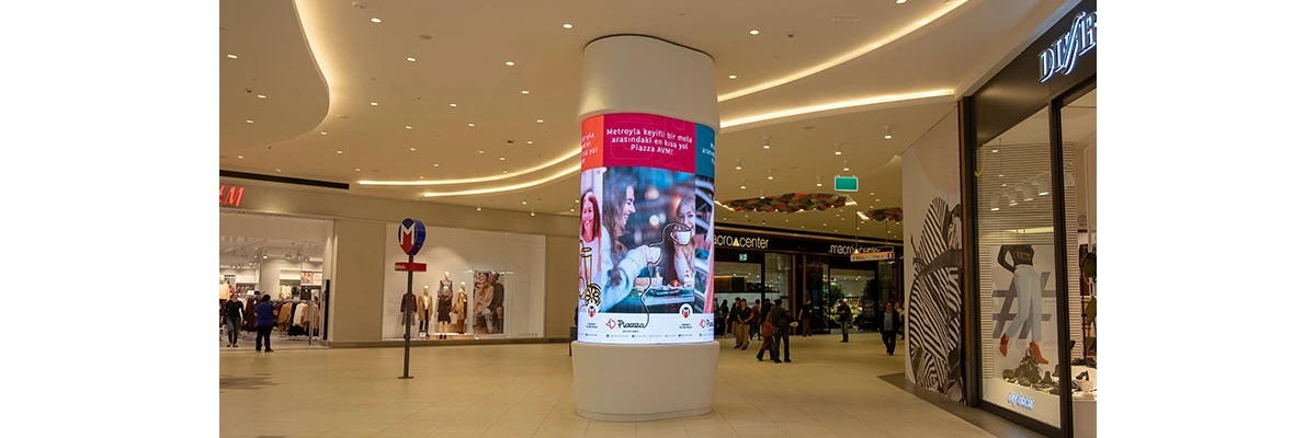 LED cylinder display