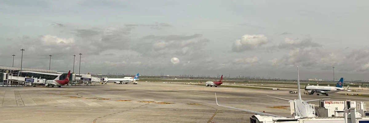 arrive airport