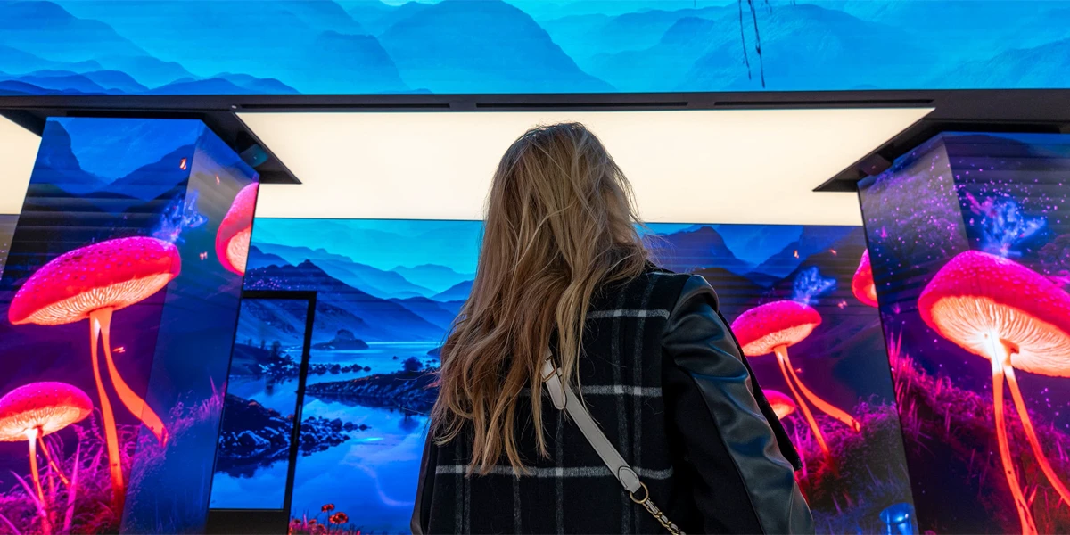intel LED screen