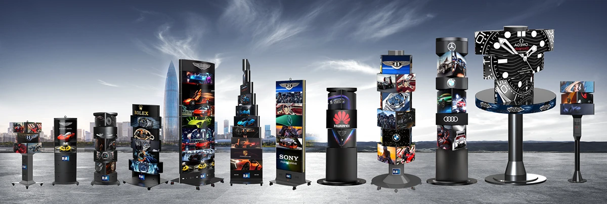 Rotating LED display