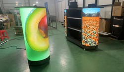 The LED bar counter display sample for our client in Canada has been completed