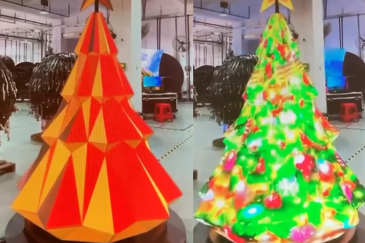 Creative holiday lighting: Build the ultimate festive vibe with an LED display christmas tree