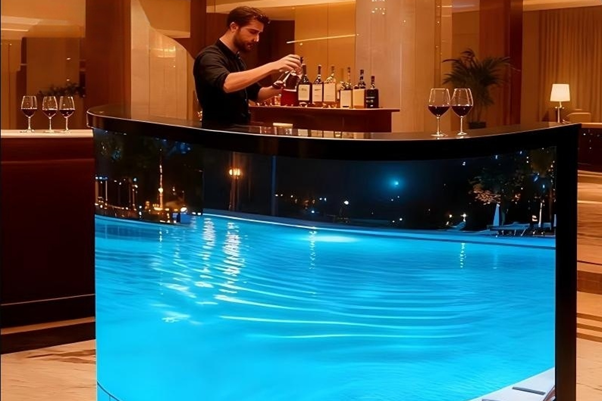 Why are LED front desk screens so popular now? Deep dive into their core advantages and business value