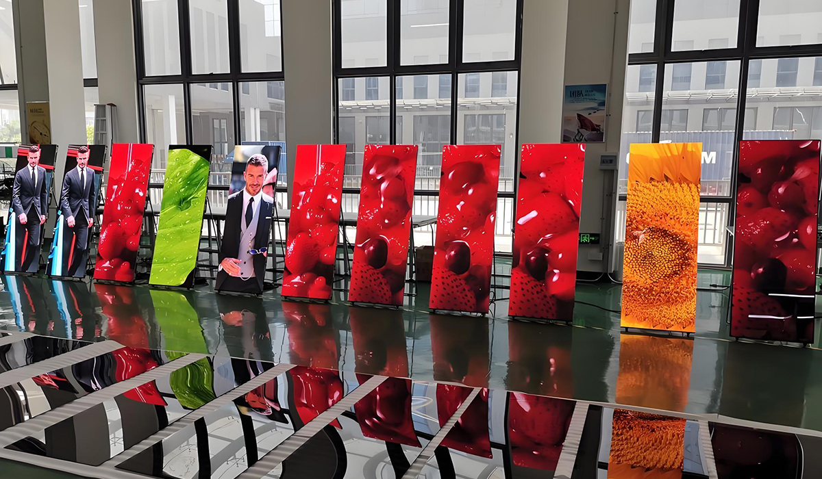 LED poster display screen for export to Russia