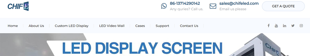 CHINA LED display supplier