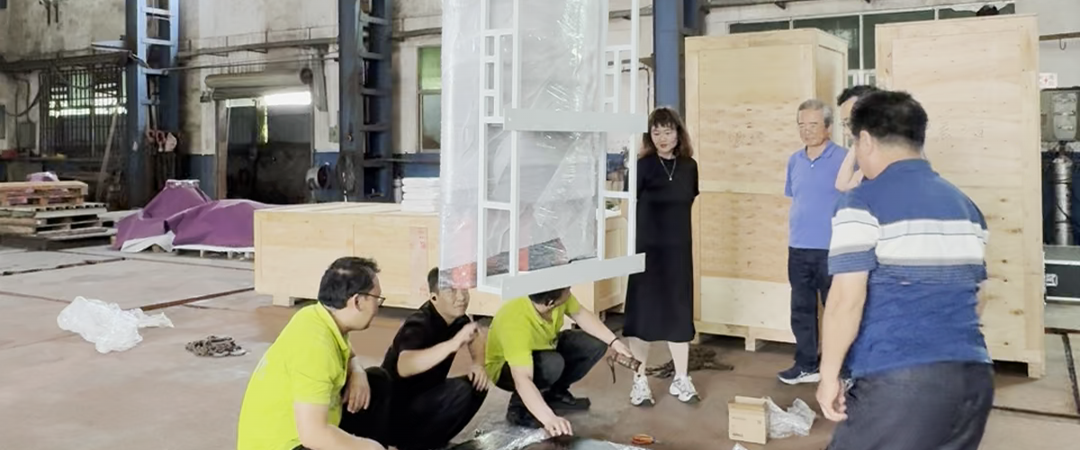 On-site Installation Training at Brazilian Client's Factory-01