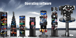 360° rotating LED mechanical display tower operational software - Android version