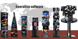 360° rotating LED mechanical display tower operational software - PC version