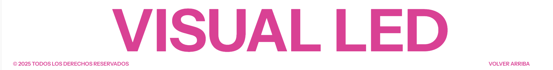 LED display screen company Visual Pantallas LED