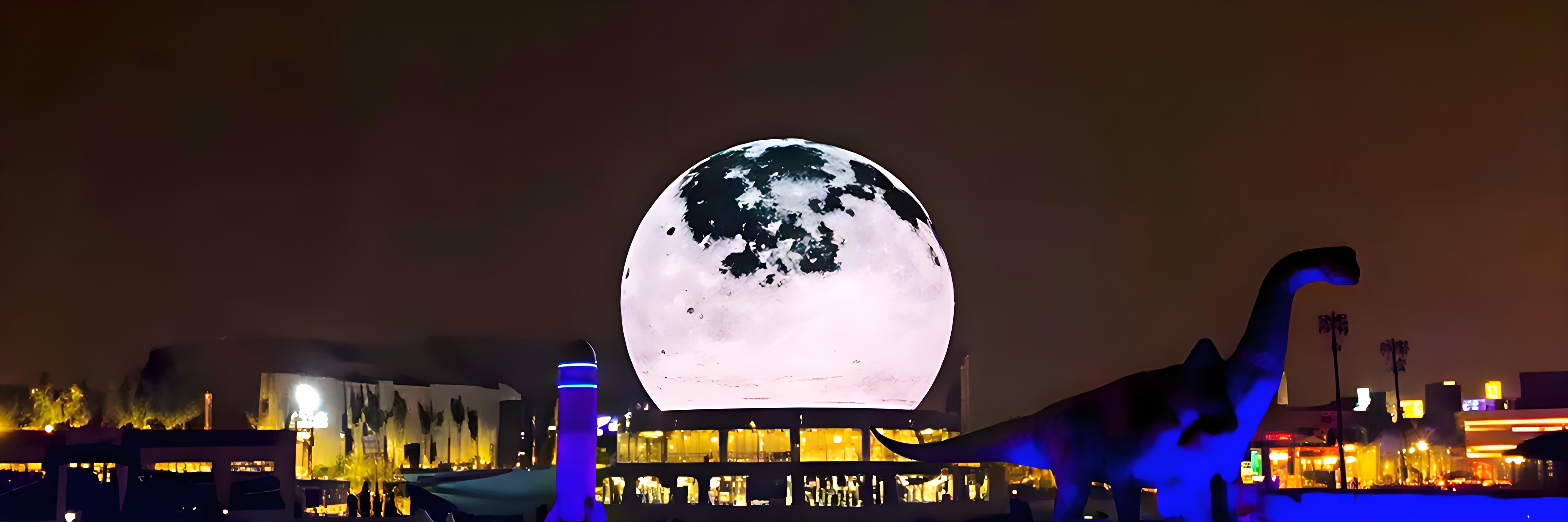 LED spherical screen, LED screen, irregular-shaped screen