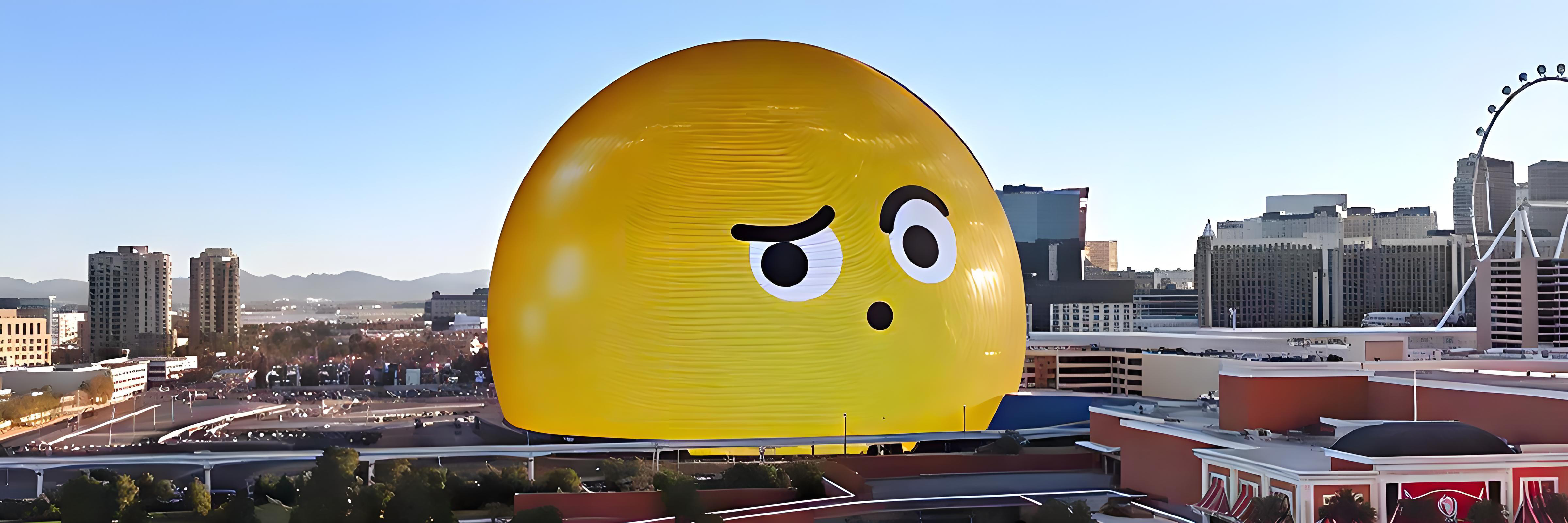 The largest LED spherical screen