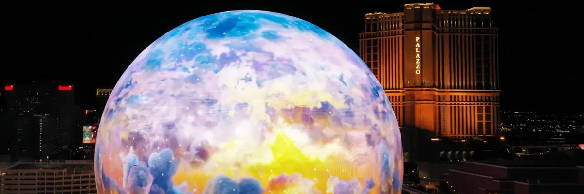 The sphere at Venetian Resort in Las Vegas The sphere at Venetian Resort in Las Vegas
