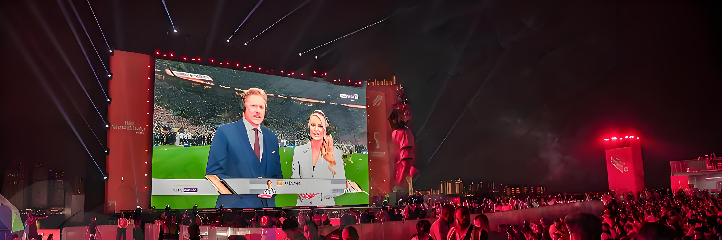 World Cup LED Screen (4) Stadium LED screen World Cup LED Screen (4) Stadium LED screen