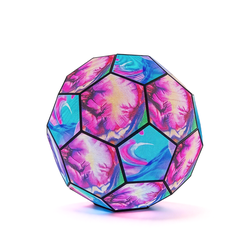 Soccer Ball Diamond-Shaped LED Display