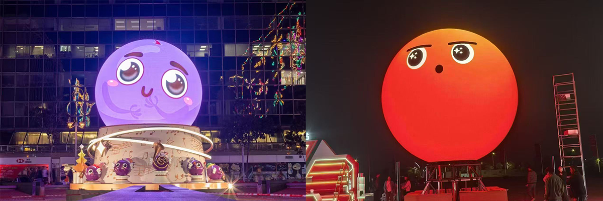IP65 outdoor LED ball display-05 IP65 outdoor LED ball display-05