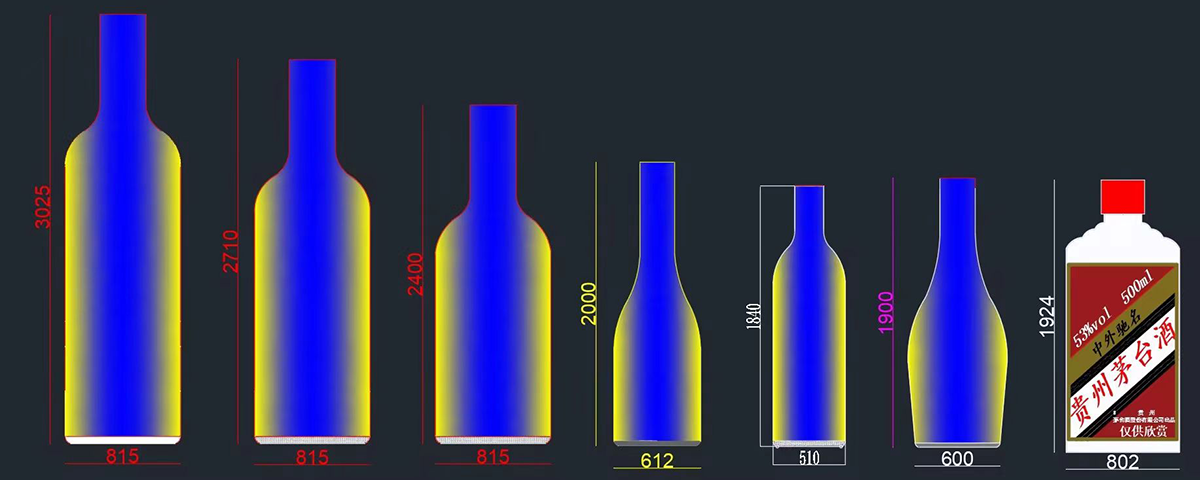Bottle-shaped LED display-02 Bottle-shaped LED display-02