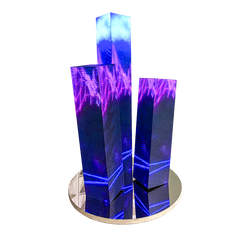 Custom Cube LED Pillar Display