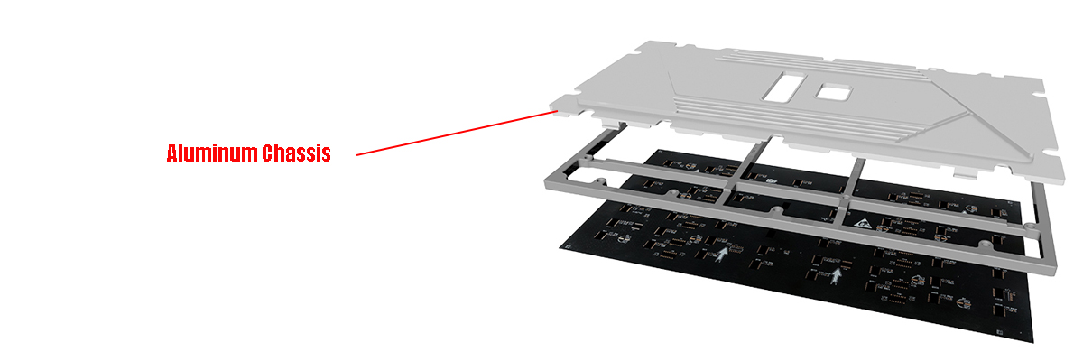 aluminum chassis led moudle