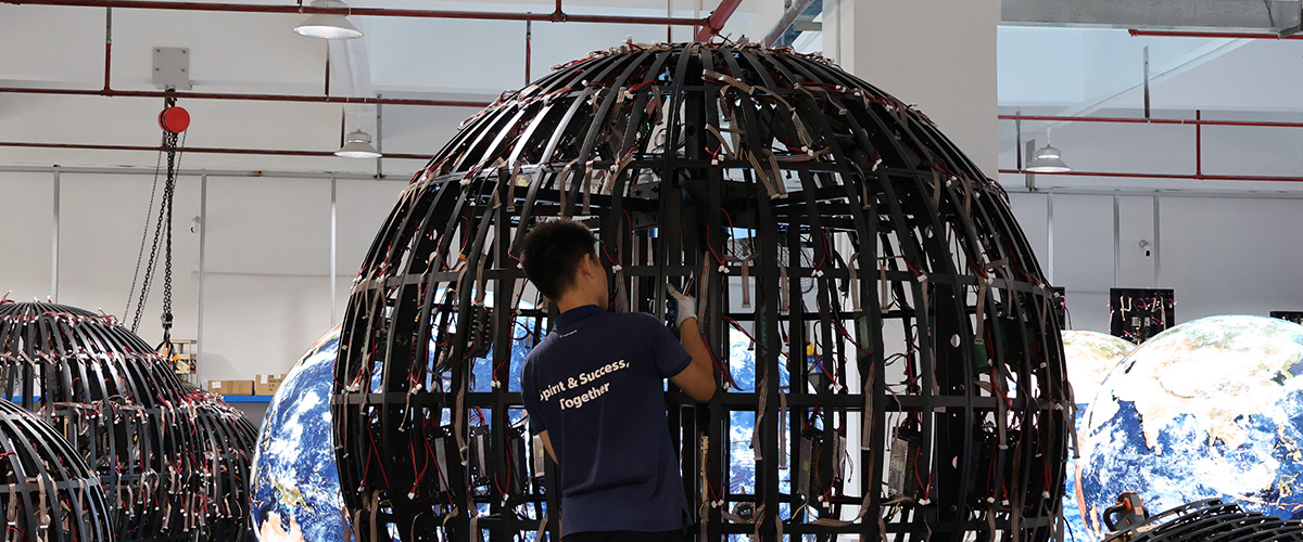 Internal-structure-of-the-spherical-screen-cabinet Internal-structure-of-the-spherical-screen-cabinet