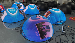 Case:10 Units Hemisphere LED Displays for Poland Aquarium Export
