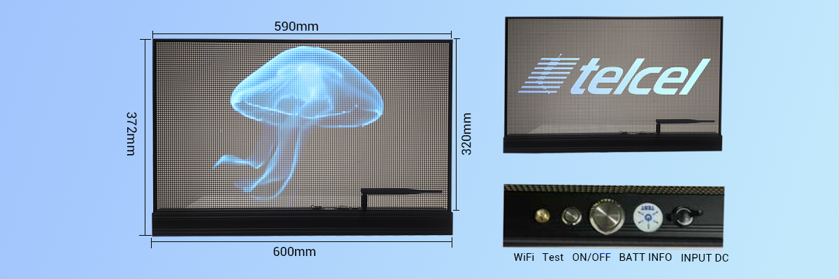 CH60H02 Holographic LED Display-02 CH60H02 Holographic LED Display-02