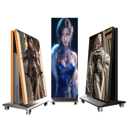 Indoor Foldable Double-Sided LED Poster Display