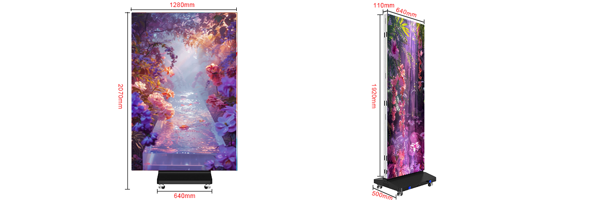 Tri-fold LED Poster Screen-02 Tri-fold LED Poster Screen-02