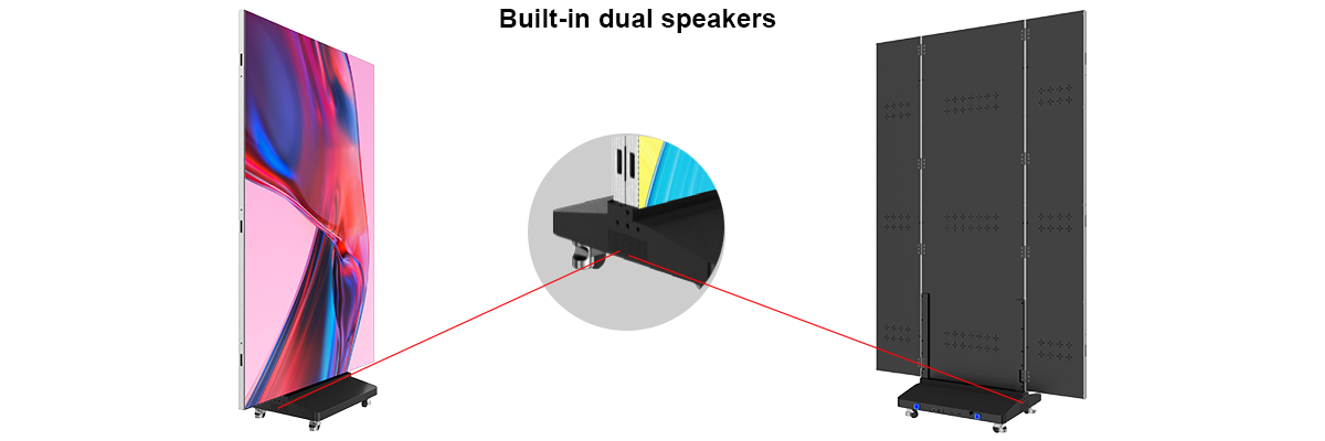 Three-fold LED Poster Screen-11 Three-fold LED Poster Screen-11