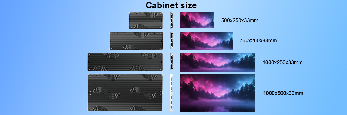 Die-cast aluminum indoor fixed LED display-03 Die-cast aluminum indoor fixed LED display-03