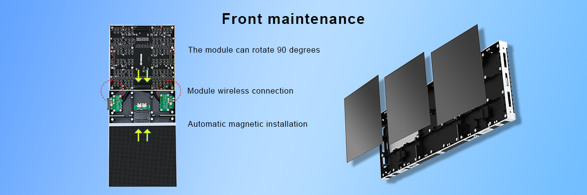 Front service die cast aluminum LED display-06 Front service die cast aluminum LED display-06