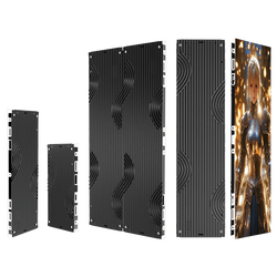 Ultra-thin die-cast aluminum LED display
