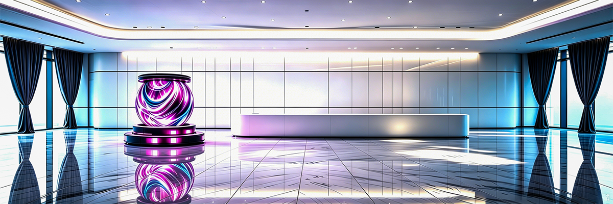 Curved LED Reception Desk-06